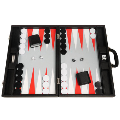 Silverman & Co. 2 Player Wool / Felt Backgammon
