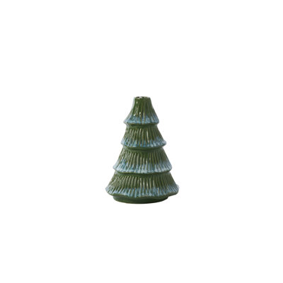 Tree Frost Candleholder 5.75"x 7.5"