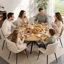 Beech Round Dining Table-2115447735