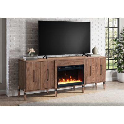 Tranquility 78 Inch Fireplace TV Stand For Tvs Up To 90 Inches
