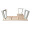 Miraloma L-Shaped Solid Wood Top Writing Desk-63689841-63689842