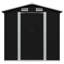 Garden Storage Shed Steel 204x132x186 cm-1710462133