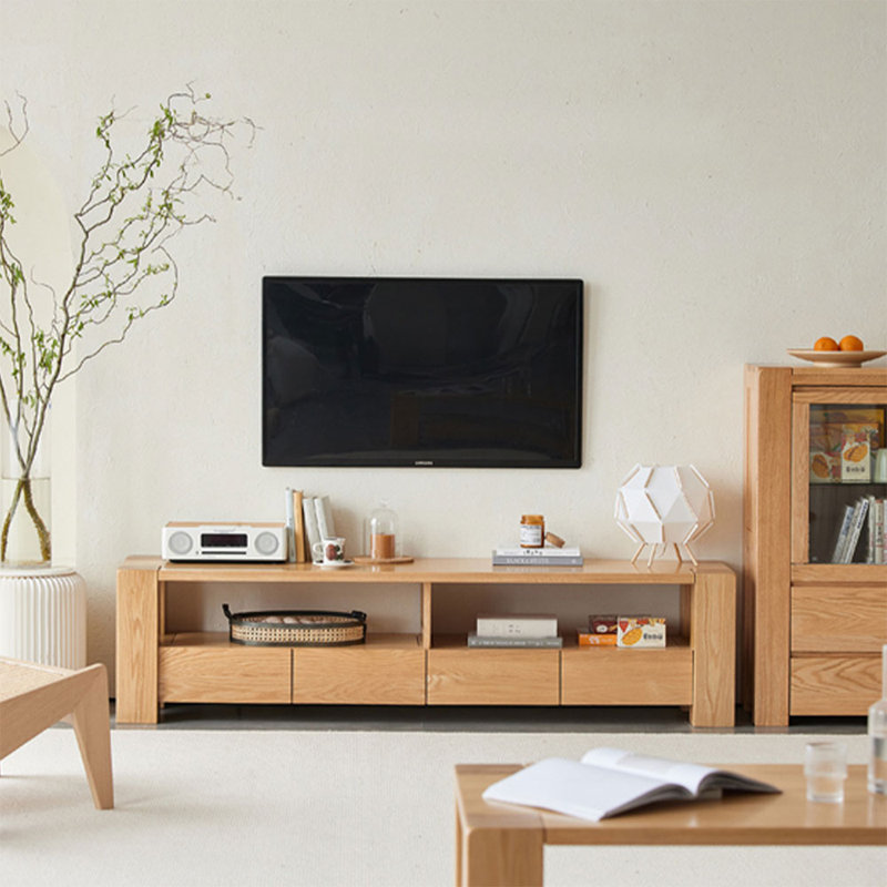 Meuble télé 78,74 po Burlywood, 70.87"