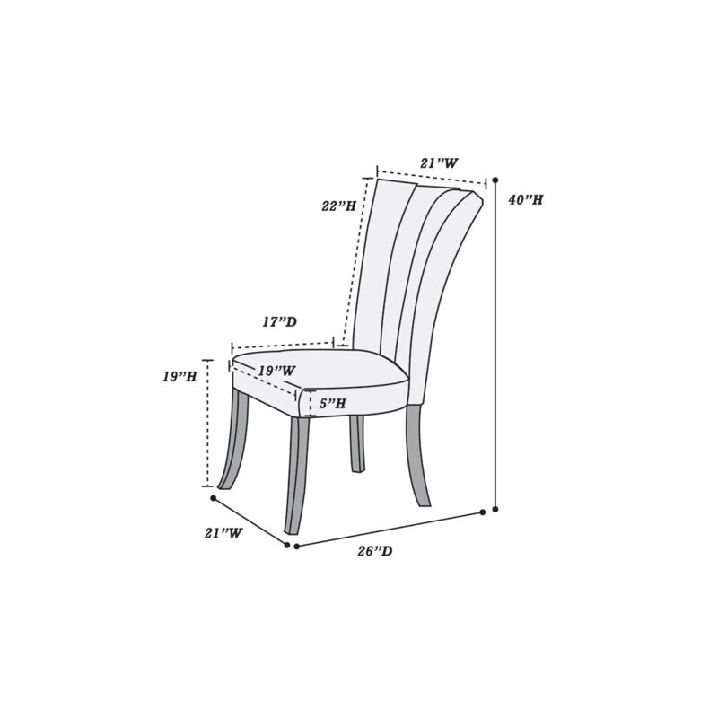 Sabellanni 6 - Person Trestle Dining Set