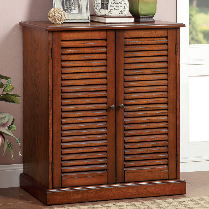 Étagère à chaussures réglable de style moderne avec armoire contemporaine ronde en chêne et bois massif, Chêne