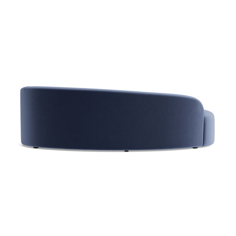 Sofia Right Arm Sofa, Performance Velvet - Indigo