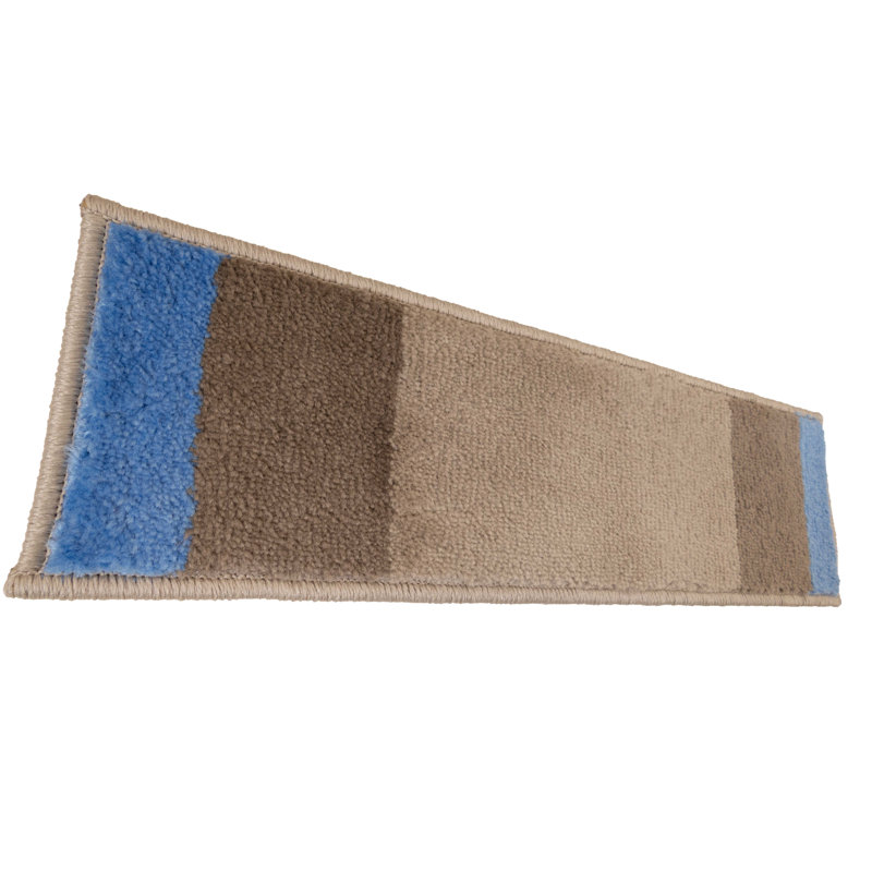 Tapis d'escalier gris, Rectangle 2 pi 2 po x 8,5 po