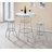 Round Metal Base Dining Table-128910038