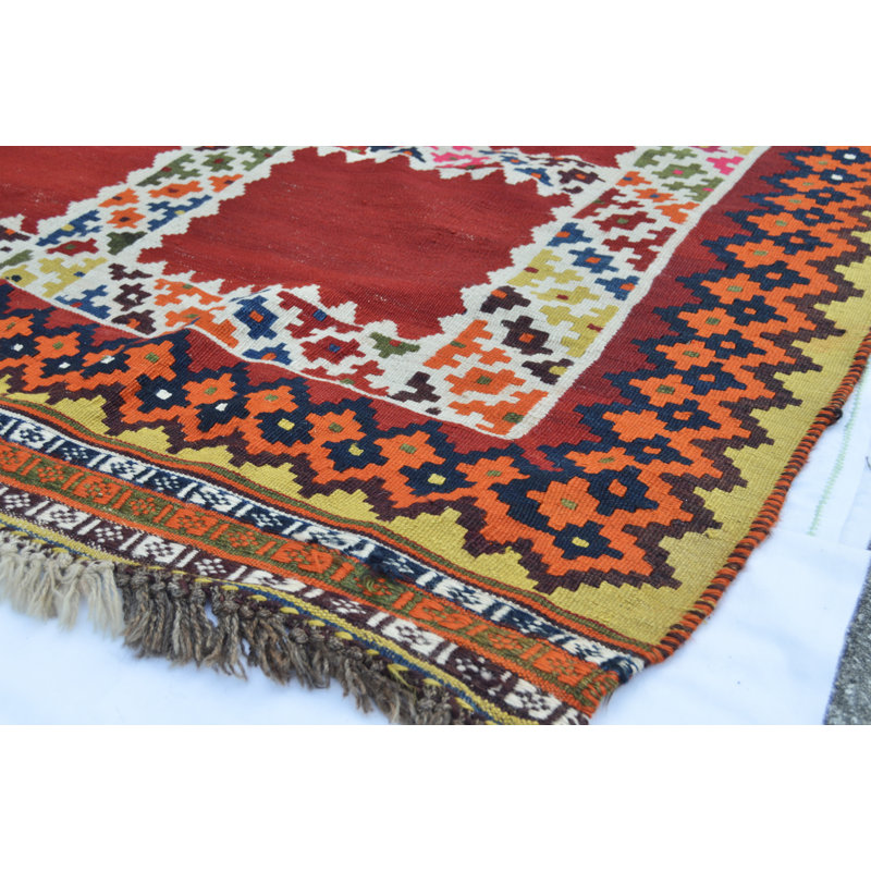 One-of-a-Kind 4'10" X 9'6" Hand Knotted Area Rug