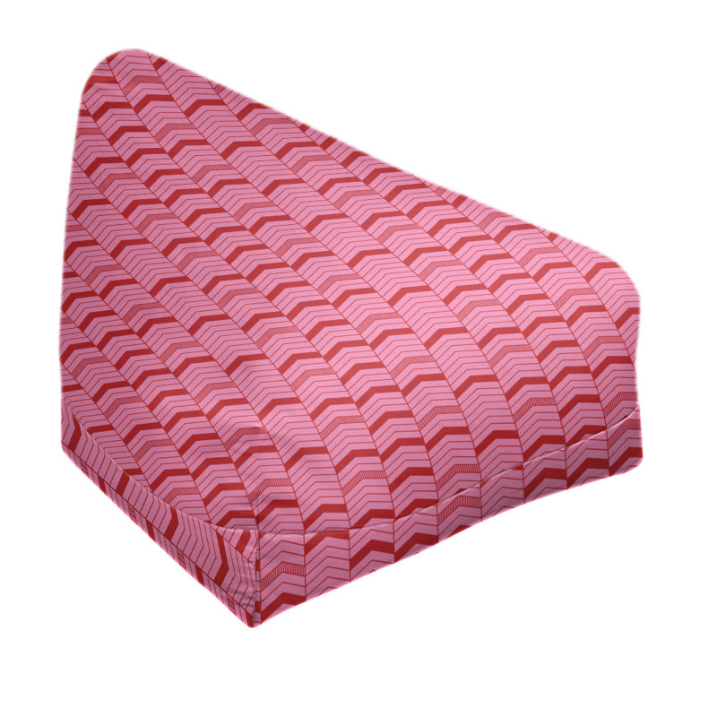 Fauteuil à billes standard &, Rose / Rouge, H 25 po x l 27 po x P 30 po