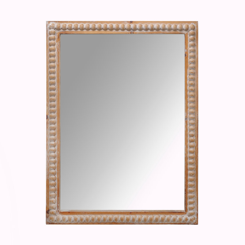Wooden Frame Wall Mirror