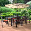 Ensemble de 4 fauteuils de patio Letendre-91886762-122919246