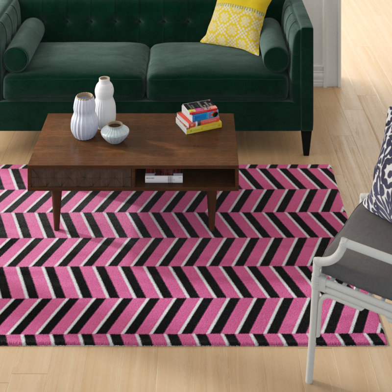 Jaya Striped Indoor Rug, Rectangle 5' x 7'