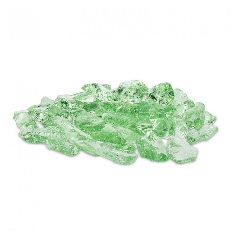 Remplissage de vase en verre de mer, Vert