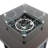 25" H x 30" W Steel Outdoor Fire Pit Table with Lid