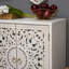Armoire 2 portes Simms White Flower