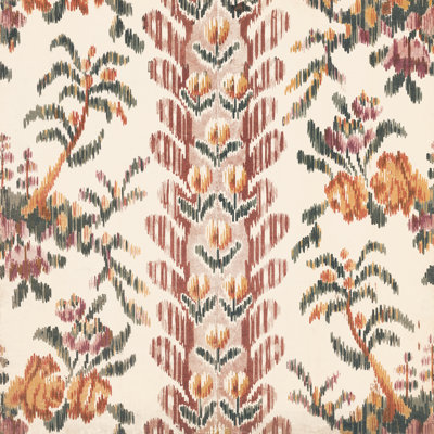 " Flame Stitch Motif IV " by Baxter Mill Archive Painting Print