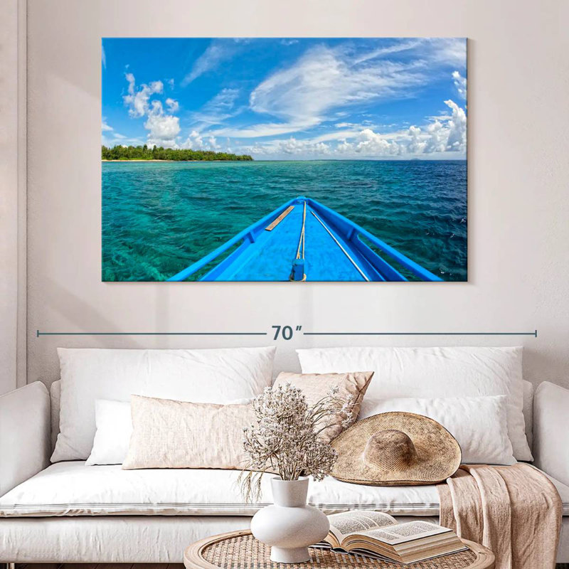 Mehar Siladen Island Boat, 34" H x 51" W