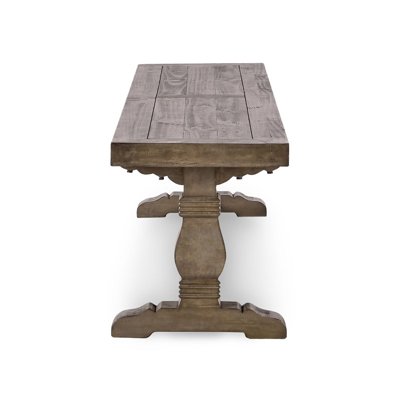 Kinston 8 - Piece Extendable Solid Wood Double Pedestal Dining Set