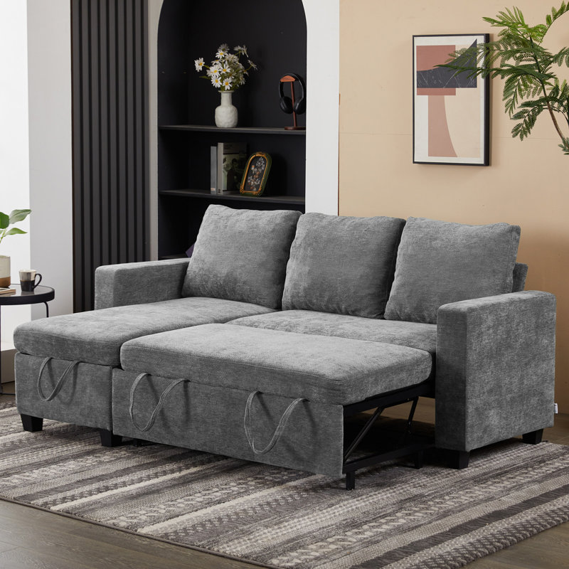 3 Seater Sleeper, Grey