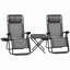 Ensemble de chaise Zero Gravity avec table d'appoint, chaise inclinable pliante avec porte-gobelets et coussins, chaise longue réglable pour piscine, jardin, pelouse, plage