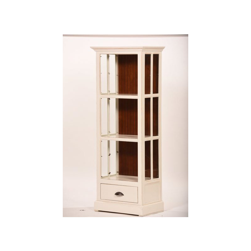 Southville Storage Bookcase, Concord Cherry, Burnt Cinnamon