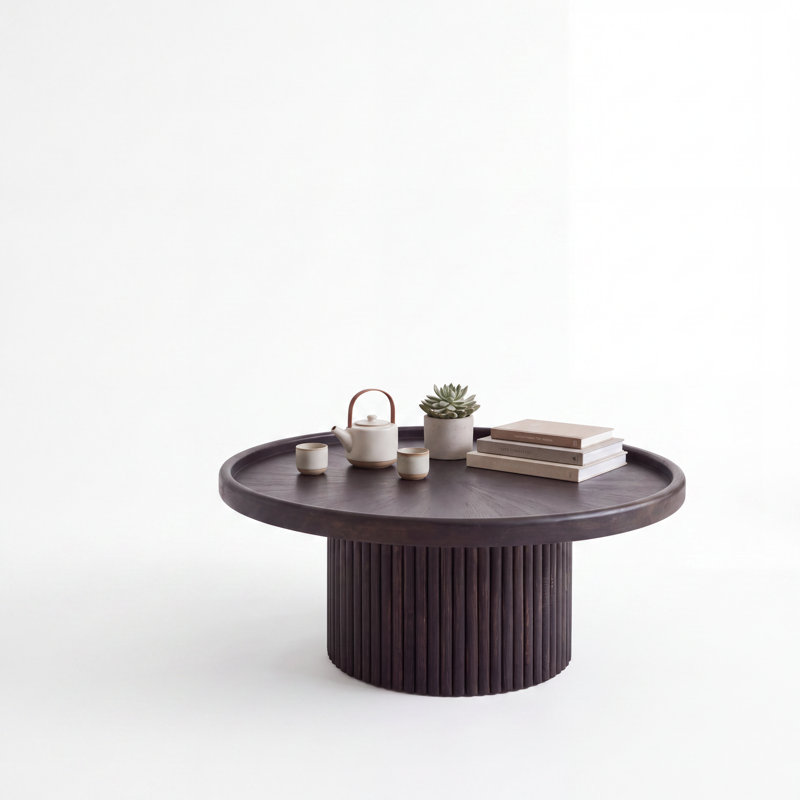 Solid Mango Wood Tray Coffee Table