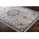 Tapis bleu marine / beurre Tonya