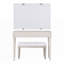 Bureau de coiffeuse moderne avec miroir