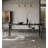 Modern Rectangular Glossy Sintered Stone Dining Table-111010976