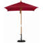 Parasol de marché carré 6 pi Yaritza-1278255298