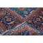 Hand Knotted Wool Oriental Area Rug in Red/Navy/Yellow
