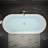 63" Acrylic Freestanding Bathtub, With Pre - Installed Overflow And Double Insulation, Ideal For Home Bathing Deep Soaking With Body Cradling Curves, Heat Conservation