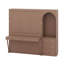 Grand lit escamotable avec tablette Stoarge et 3 tiroirs, lit escamotable multifonctionnel avec bureau et lumière DEL-1175926053
