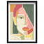 Oliver Gal Looking at You Abstract Portrait - Luxury Shadowbox Framed Wall Art-1159068796-1155616226