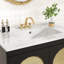 Meuble-lavabo simple 30 po avec comptoir en céramique-882805488
