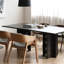 Table de salle à manger en bois massif de style urbain-108838433