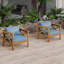 Chaises longues avec coussins amovibles Kincaid-114371387