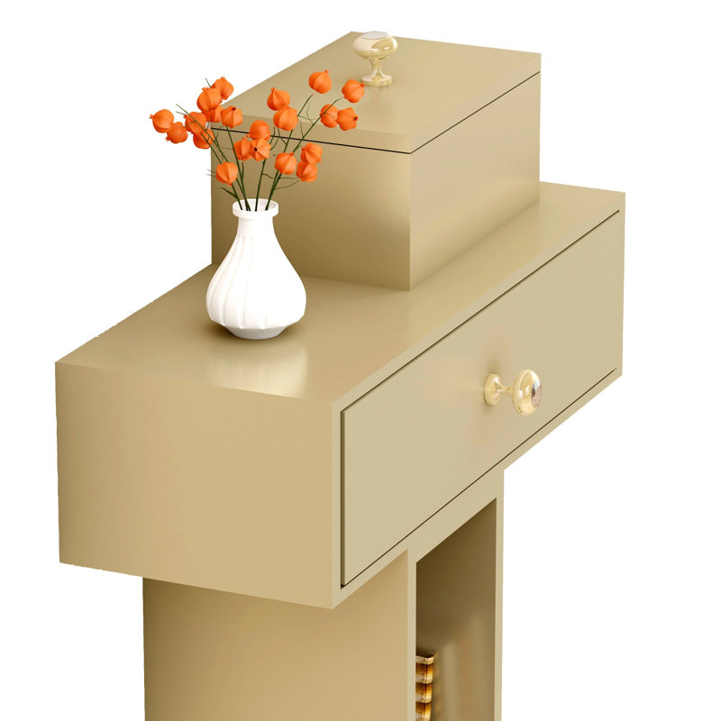 Console Table, Beige