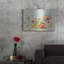 Art mural en métal «Summer Rain Floral» par Silvia Vassileva, Luxe-101655275