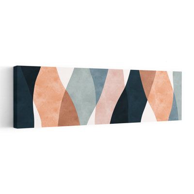Art mural minimaliste contemporain abstrait