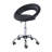 Arowyn Backed Adjustable Height Lab Stool with Wheels