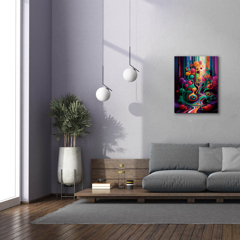 Ivy Bronx 'The Vividly Surreal Forest' by Andreas Magnusson Canvas Wall Art, 18" x 26", H 34 po x l 26 po x P 1,5 po