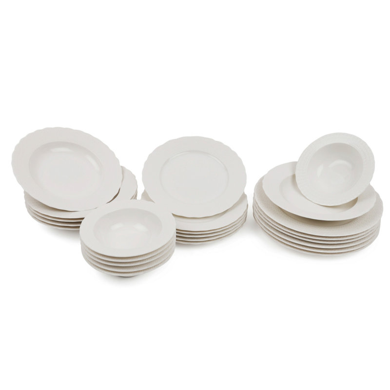 Service de table 24 pièces, service pour 6 Cosby