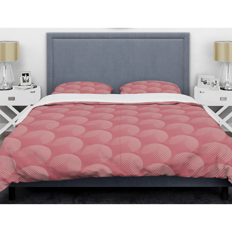  Ensemble de housse de couette moderne et contemporain, Housse de couette double / grand et 2 taies décor
