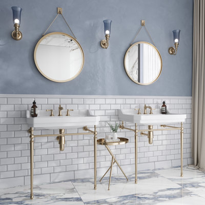 3 x 6 Athens Beveled Marble Subway Tile