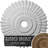 Endurathane Eryn Ceiling Medallion, 24 3/4"OD x 3 1/4"ID x 1 7/8"P (Fits Canopies up to 4"), Hand-Painted Rubbed Bronze Finish-28583714