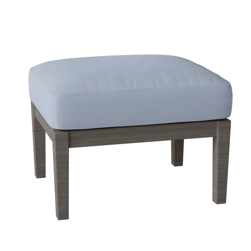 Repose-pieds en treillis en aluminium - Gris ardoise, Welt, Chambray tonnelle