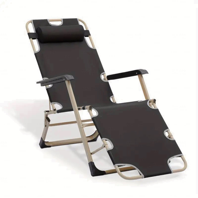 Chaise d'extérieur, noire