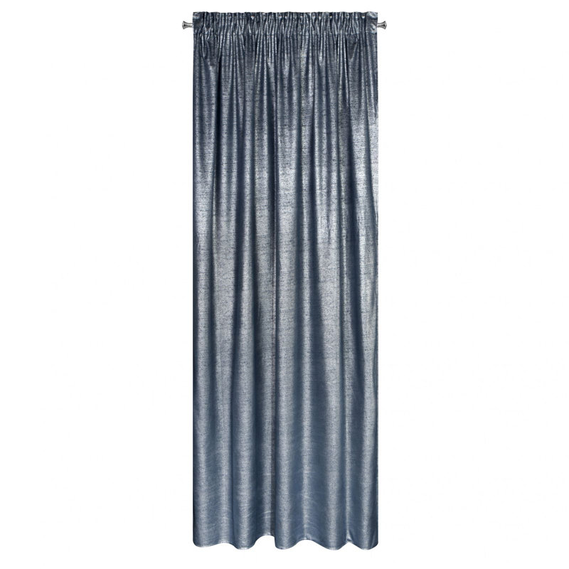 Cima Blackout Curtains Single Panel, Marine